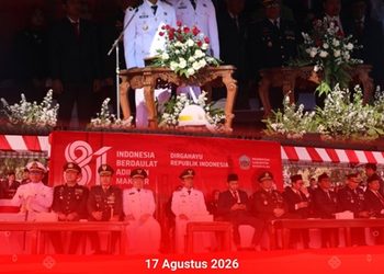 UPACARA KEBESARAN MEMPERINGATI HARI ULANG TAHUN (HUT) KEMERDEKAAN REPUBLIK INDONESIA KE-81 TAHUN 2026