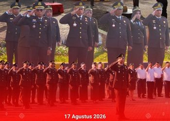 UPACARA PERINGATAN HARI ULANG TAHUN (HUT) KEMERDEKAAN REPUBLIK INDONESIA KE-81 TAHUN 2026 DI KEJAKSAAN NEGERI BANGKALAN