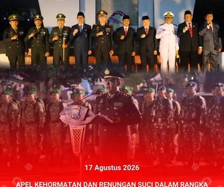 APEL KEHORMATAN DAN RENUNGAN SUCI DALAM RANGKA MENPERINGATI HARI ULANG TAHUN (HUT) KE-81 PROKLAMASI KEMERDEKAAN REPUBLIK INDONESIA TAHUN 2026 DI KABUPATEN BANGKALAN