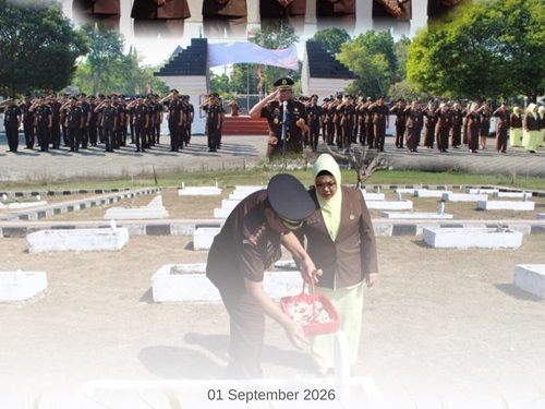 UPACARA DAN ZIARAH TAMAN MAKAM PAHLAWAN DALAM RANGKA HARI LAHIR KEJAKSAAN REPUBLIK INDONESIA KE-81 TAHUN 2026